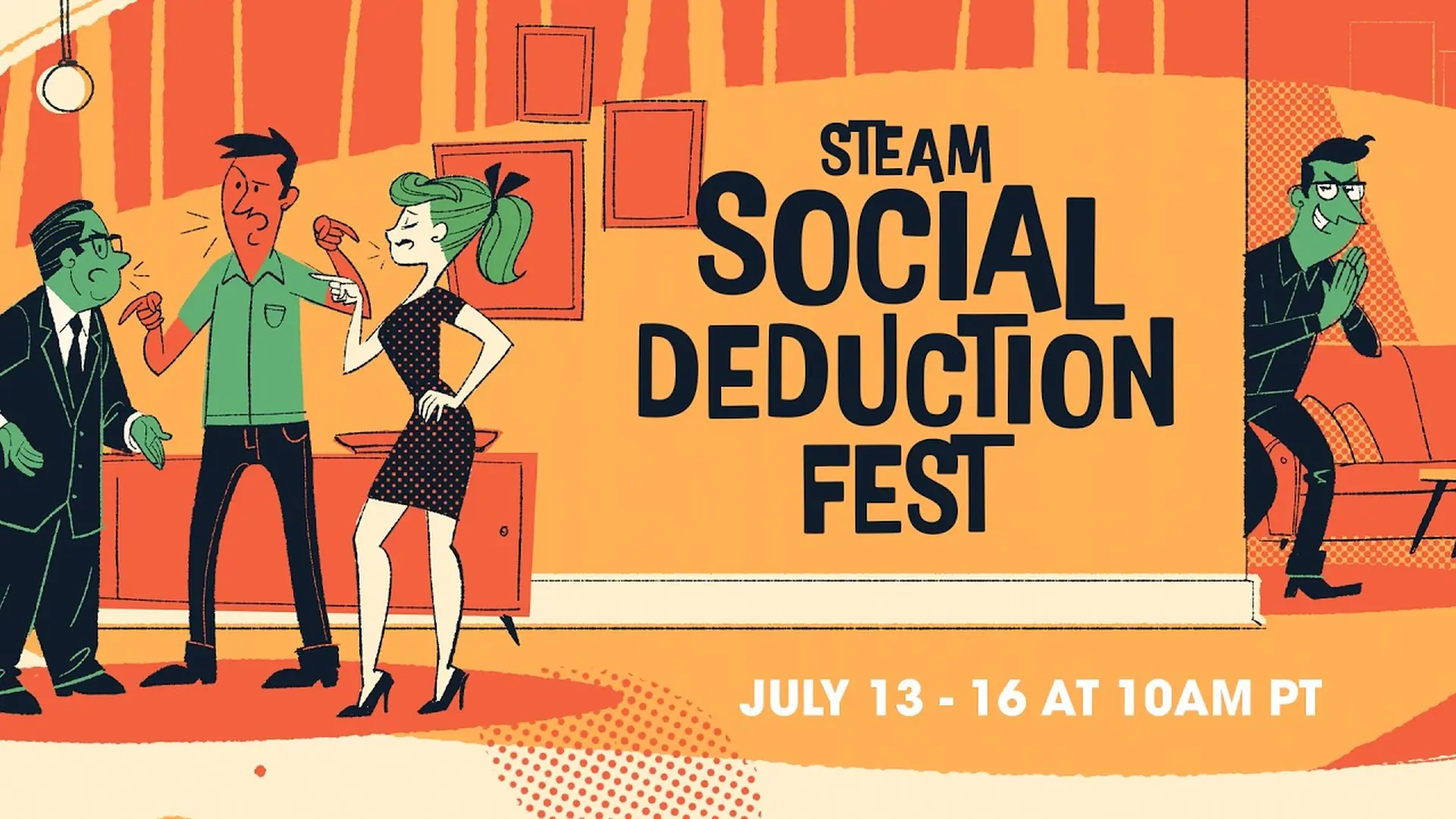 人狼系ゲームが集結！Steam『Social Deduction Fest』7月13日開幕
