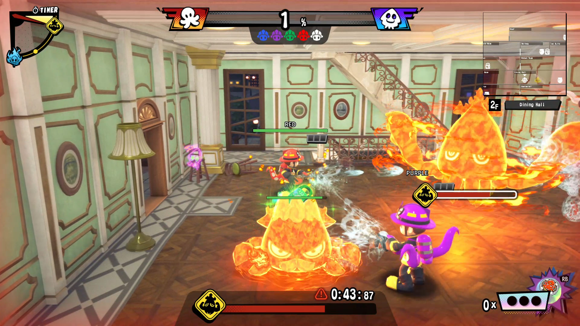 会話いらずの新感覚人狼！アクション特化『OCTOPinbs』がSteamで配信中