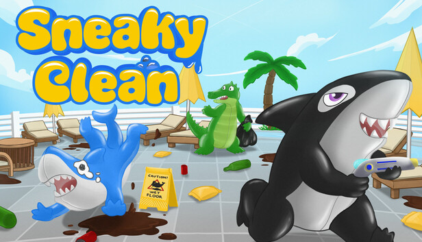 掃除か妨害か！ リゾート清掃×人狼『Sneaky Clean』8月11日Steam配信
