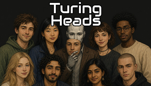 紛れ込んだのはAI！ 機械の正体を暴く人狼『Turing Heads』Steam配信開始