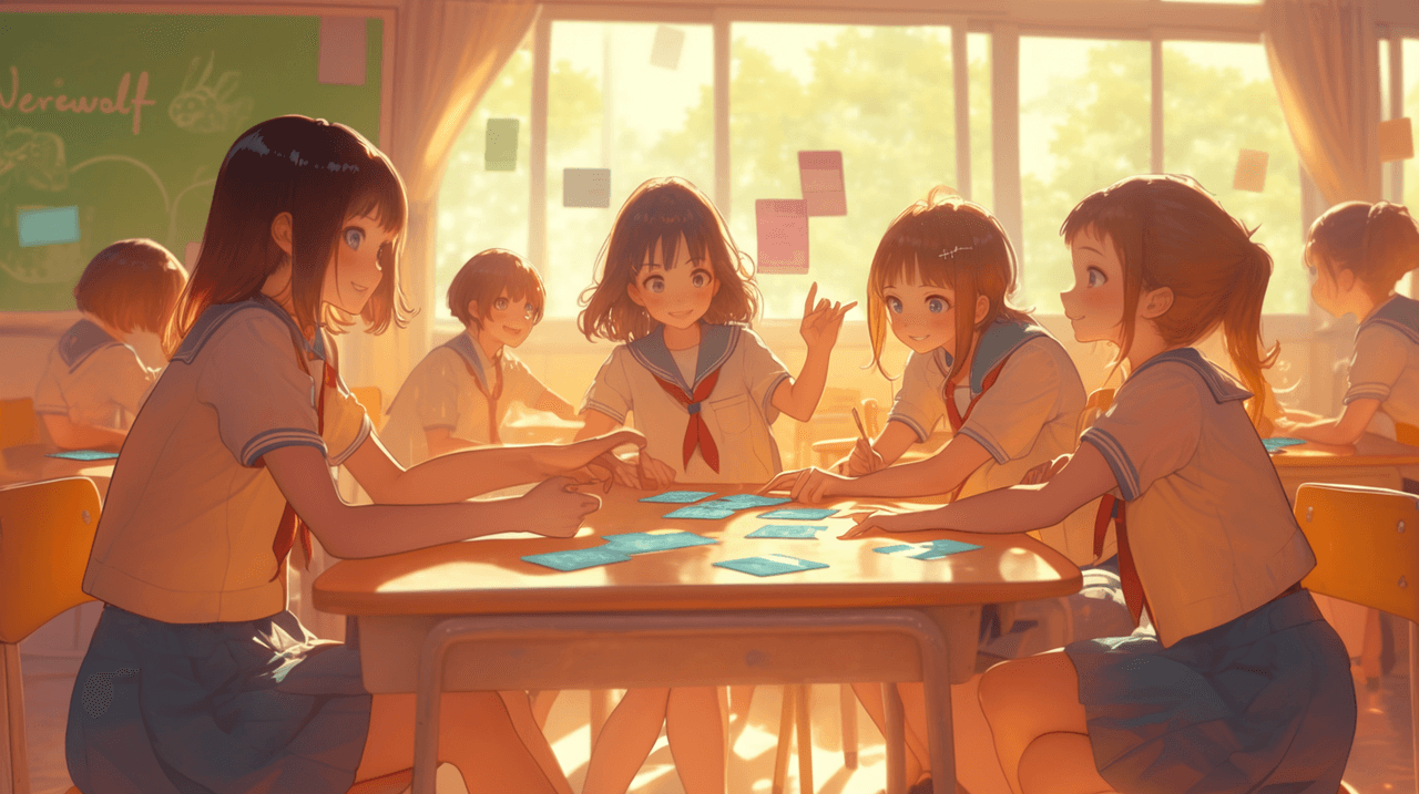 人狼ゲーム×学園ミステリー！現実とゲームが交錯する衝撃のストーリー